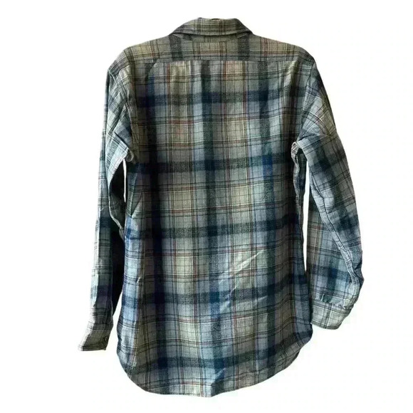 Pendleton Men's Vintage Plaid Wool Button-Up Shirt Size M Multicolor - Picture 7 of 9